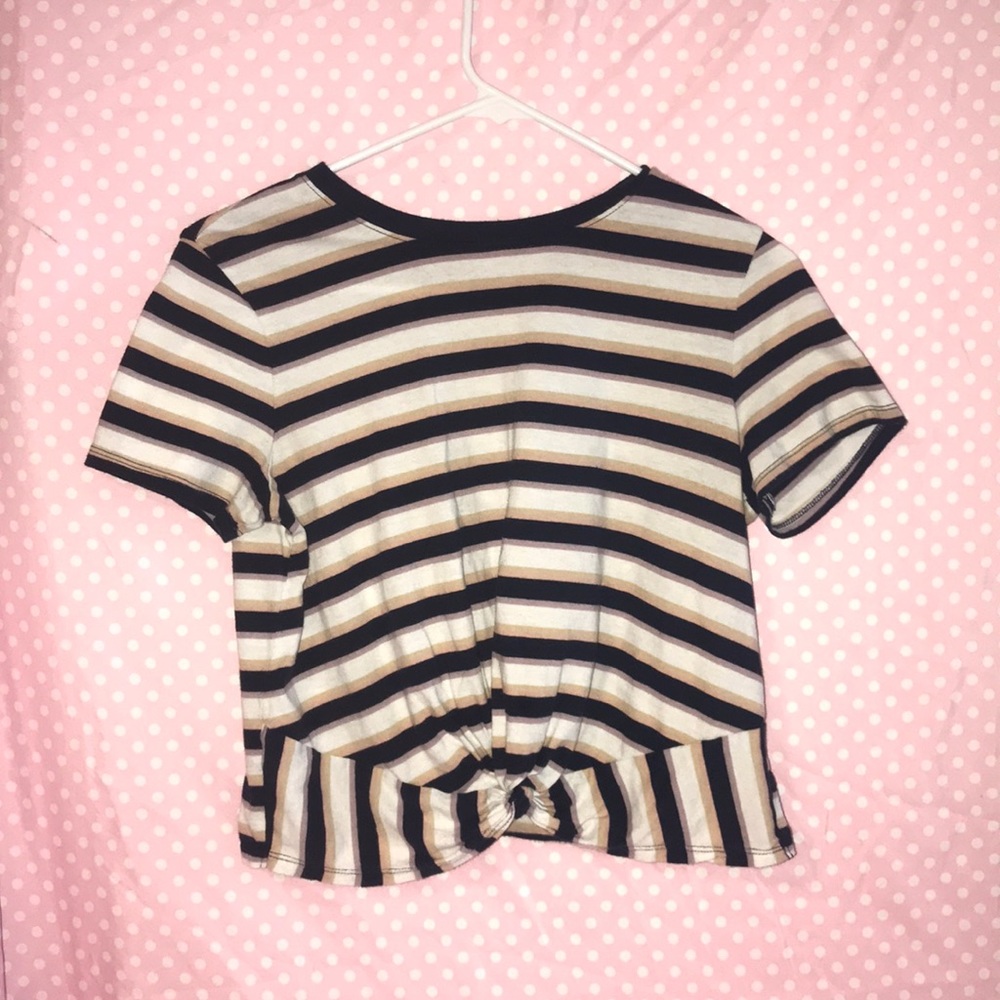 Hollister striped tee
